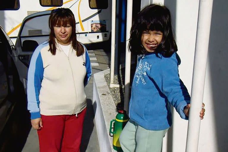 Sofía Herrera junto a su mamá, María Elena