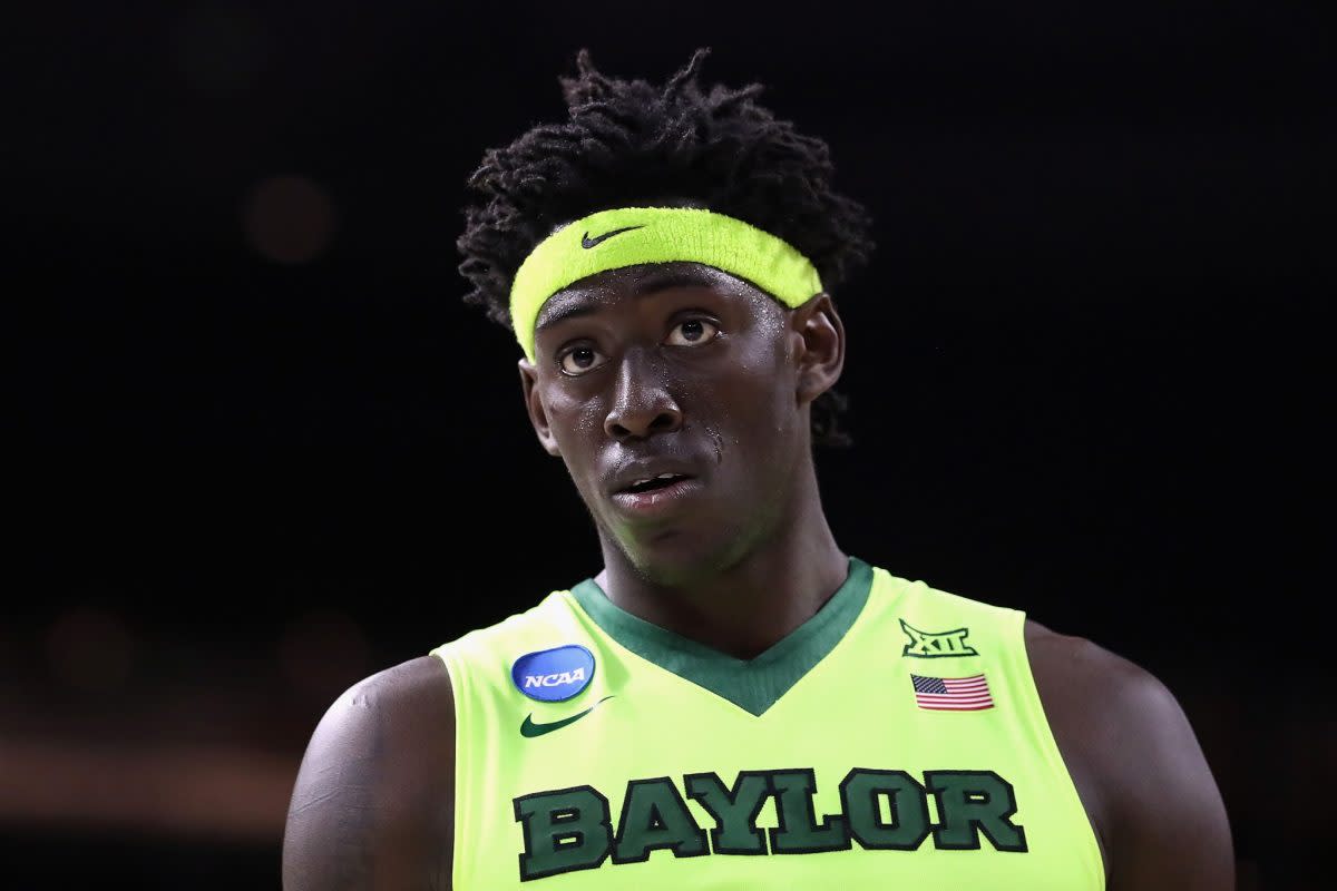 Johnathan Motley has helped Baylor rise from unranked in the preseason to No. 4 today. (Getty Images)