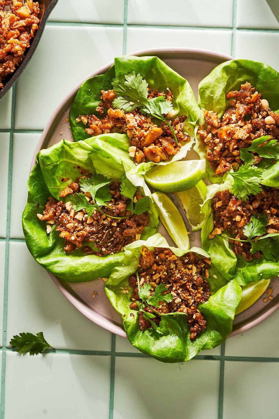 Caramelized Tofu Lettuce Wraps