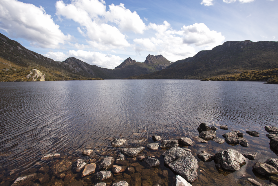 The view at Cradle Mountain (Photo: Tourism Australia)
