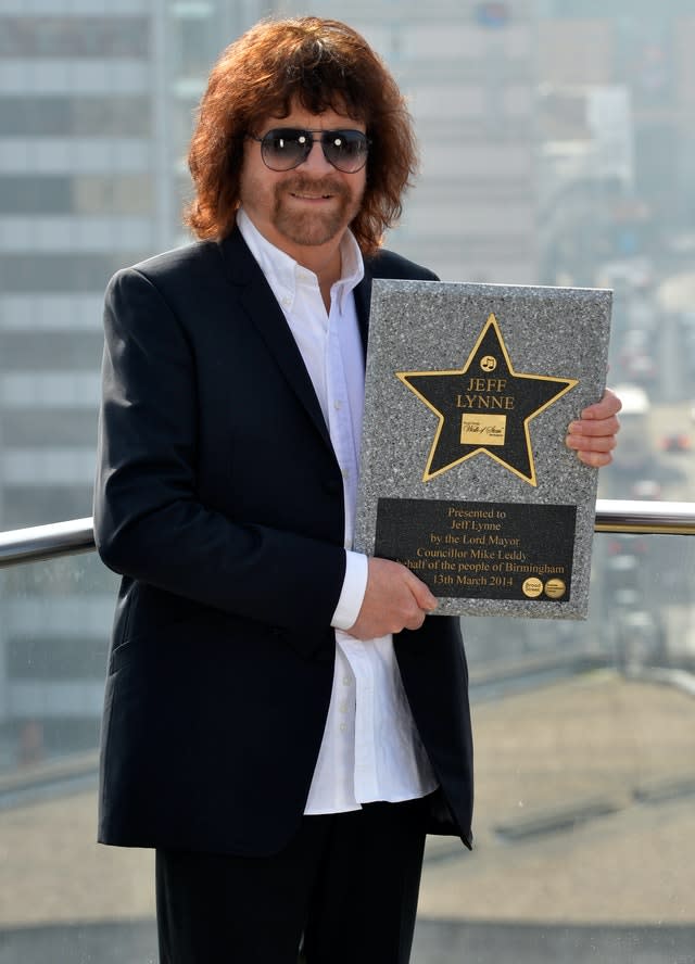 Jeff Lynne honoured with star