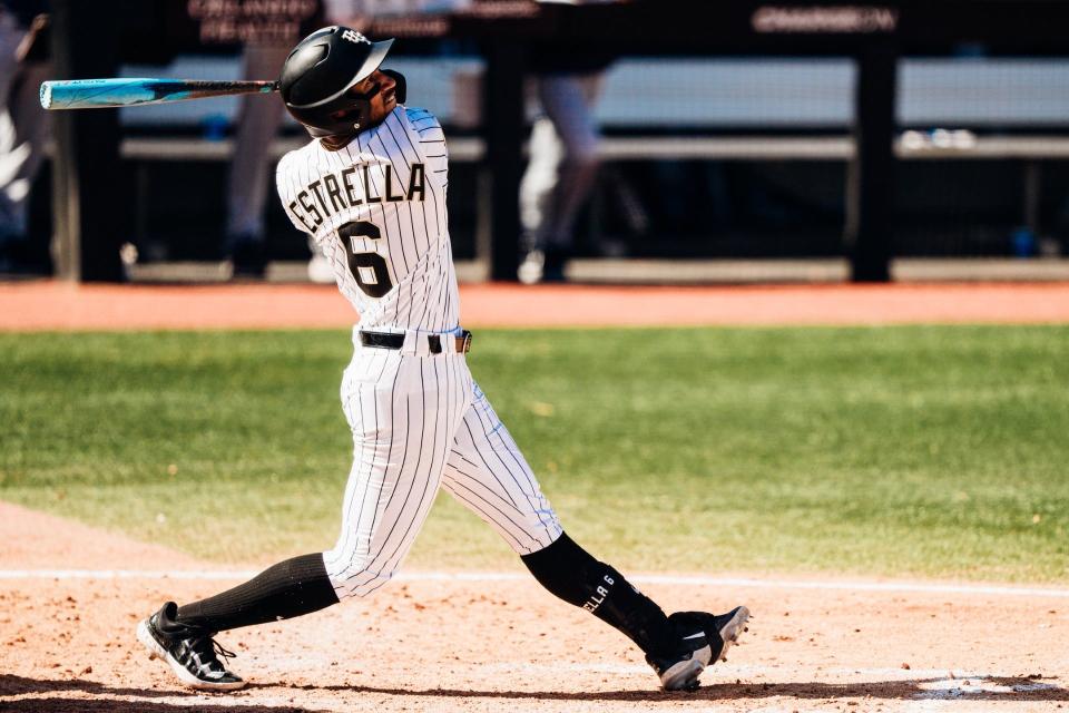 Prior to this weekend's series with West Virginia, UCF infielder Andrew Estrella led the Knights in slugging percentage (.627).