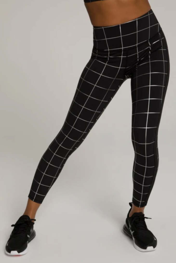 Foil Tux 7/8 Legging. Image via Good American.