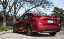 <p>But if the three-cylinder’s performance doesn’t do it for you, the standard 2.0-liter four-cylinder engine hits 40 mpg, at least if you choose the six-speed dual-clutch automatic transmission and avoid the optional paddle shifters offered with the SE Sport package or the top Titanium trim level.</p><p><a rel="nofollow noopener" href="http://www.caranddriver.com/ford/focus" target="_blank" data-ylk="slk:MODEL REVIEWS, PRICING, AND MORE >>;elm:context_link;itc:0;sec:content-canvas" class="link ">MODEL REVIEWS, PRICING, AND MORE >></a></p>