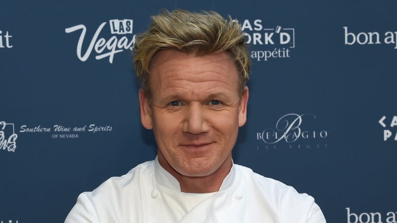 Gordon Ramsay looking at camera