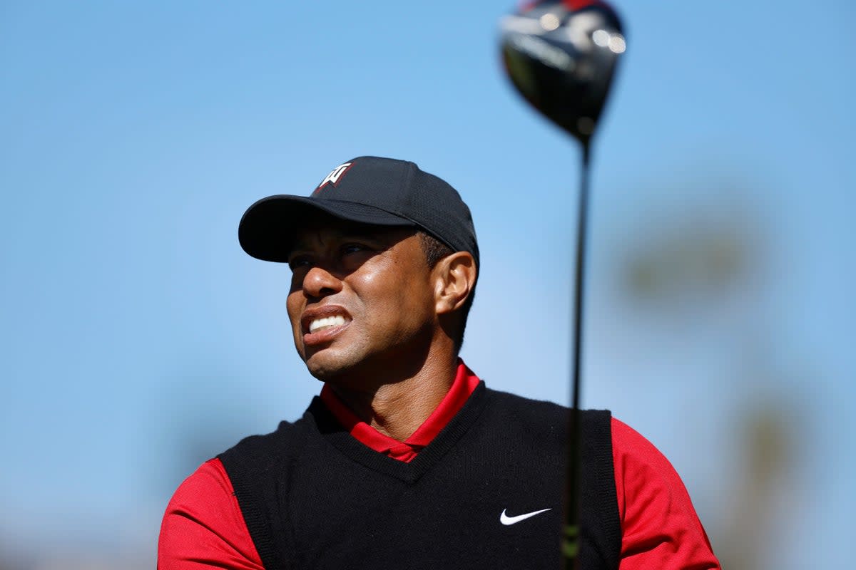 Tiger Woods admitted he found it physically challenging in the Genesis Invitational (Ryan Kang/AP) (AP)
