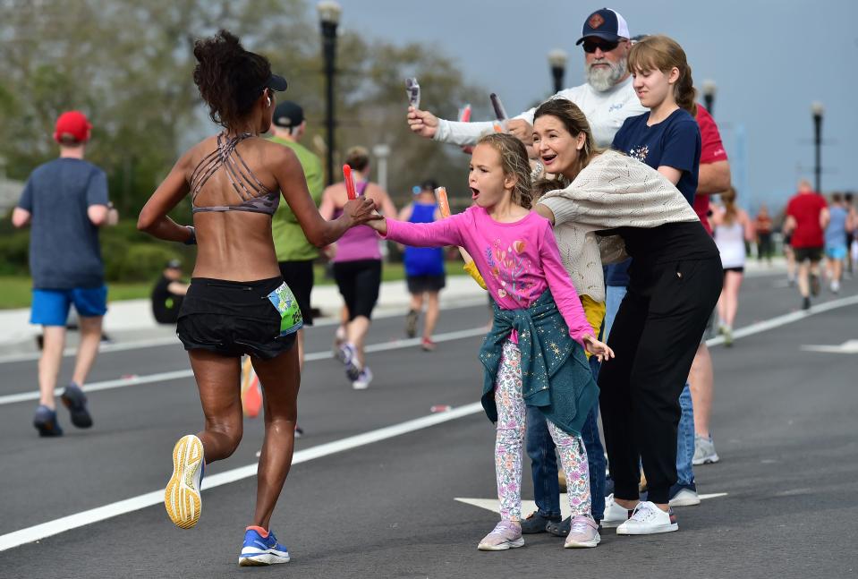 The streets of Jacksonville will be jammed with runners for the Gate River Run.