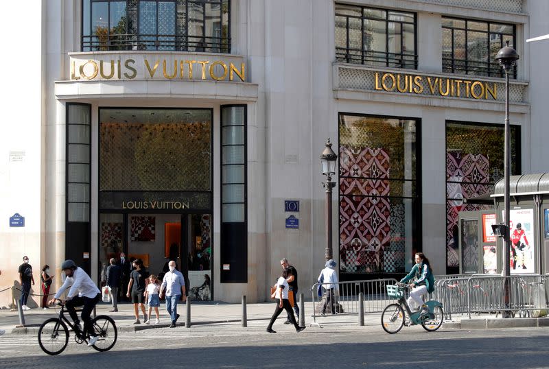 Louis Vuitton store in Paris