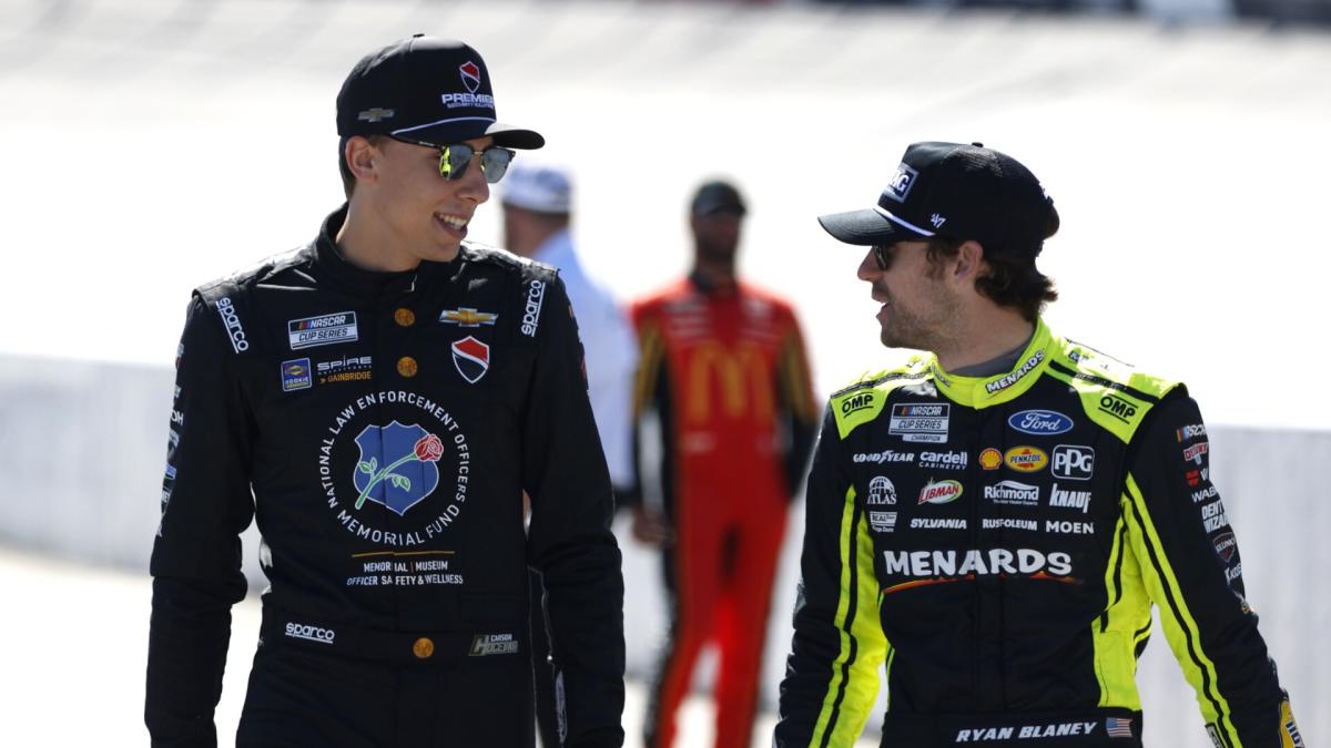 Ryan Blaney critical of Carson Hocevar for his actions at Nashville