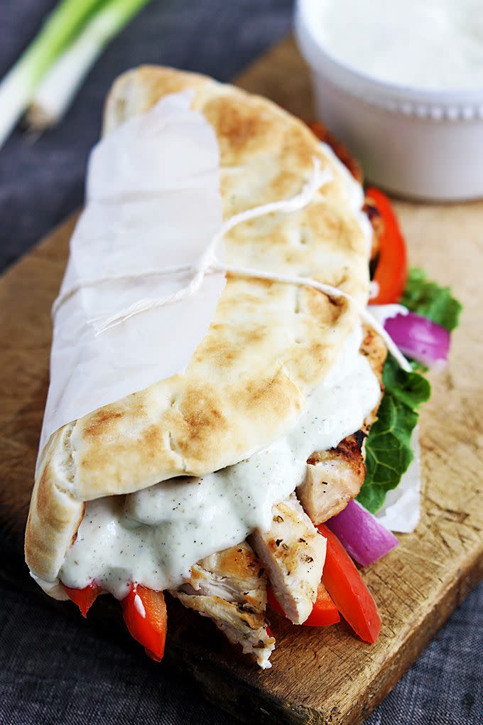 Easy Chicken Gyros