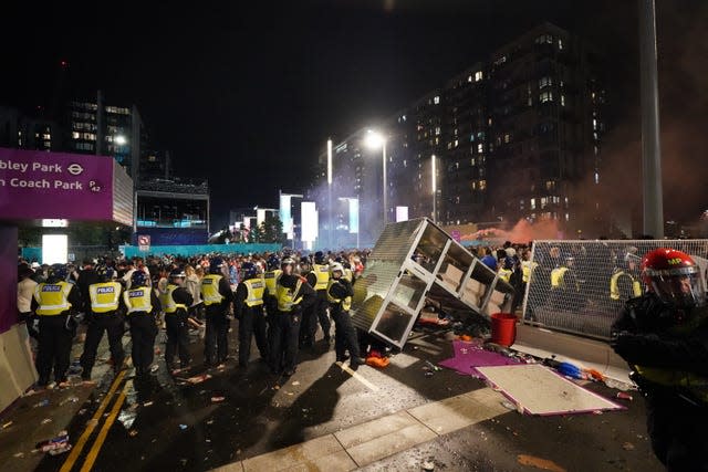 England were made to play a game behind closed doors due to the behaviour of supporters ahead of the Euro 2020 final defeat to Italy.