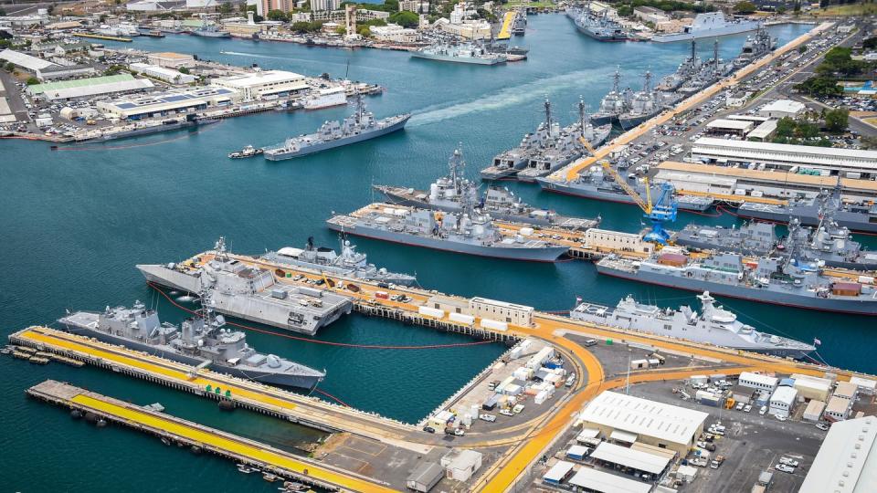 uss tulsa littoral combat ship at rimpac 2022