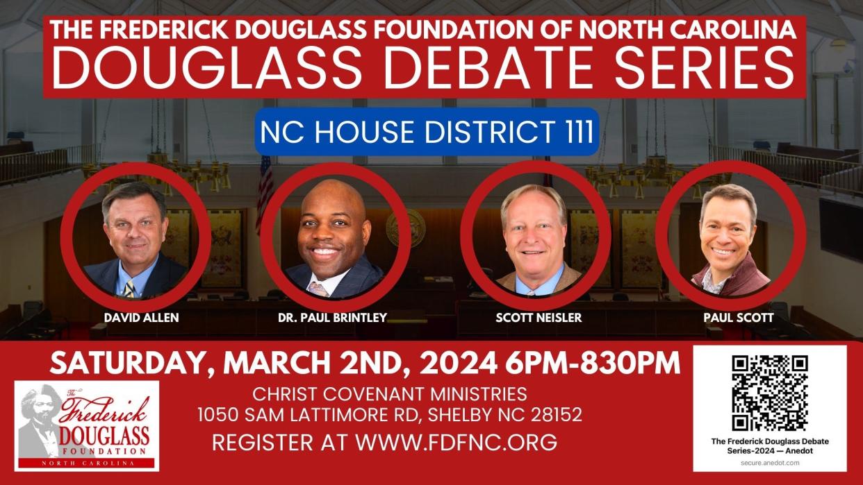 Frederick Douglass debate to be held in Shelby