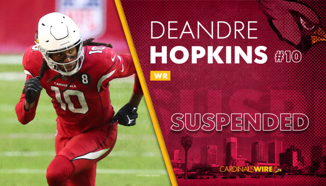 DeAndre Hopkins Signed Arizona Cardinals Jersey (JSA COA) Pro Bowl Rec –  Super Sports Center