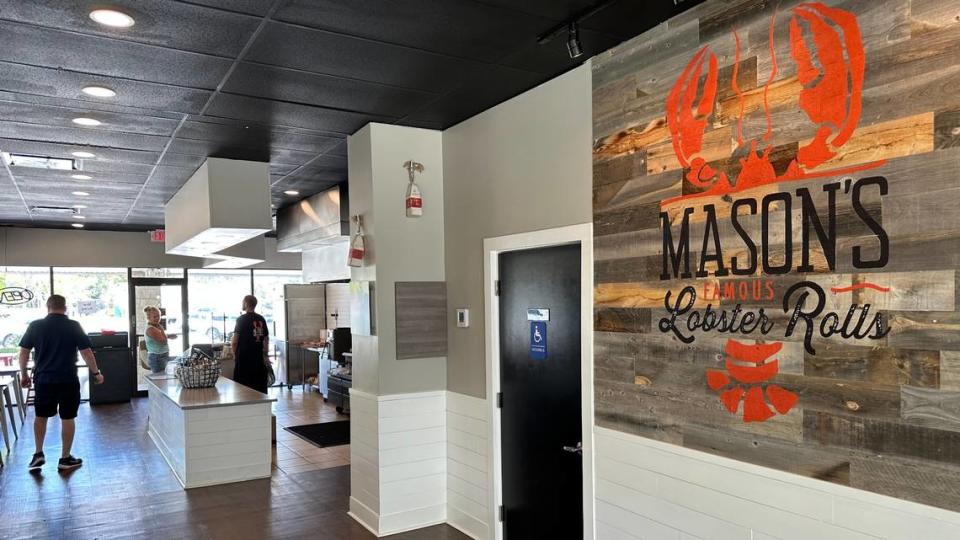 Mason’s Famous Lobster Rolls recently opened in the Braden River Plaza shopping center at 4650 State Road 64 E., Bradenton.