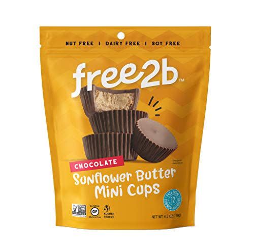 Free 2b Chocolate Sun Cups Minis, Gluten-Free, Dairy-Free, Nut-Free and Soy-Free - 4.2 Oz (Pack of 3)