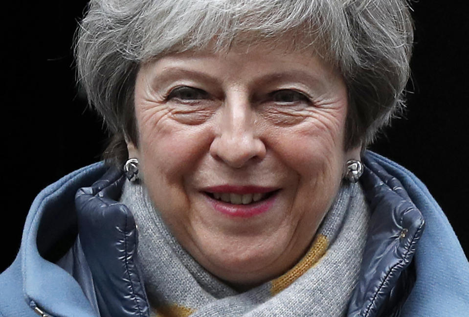 On the way out? British Prime Minister Theresa May. Photo: ADRIAN DENNIS/AFP/Getty Images