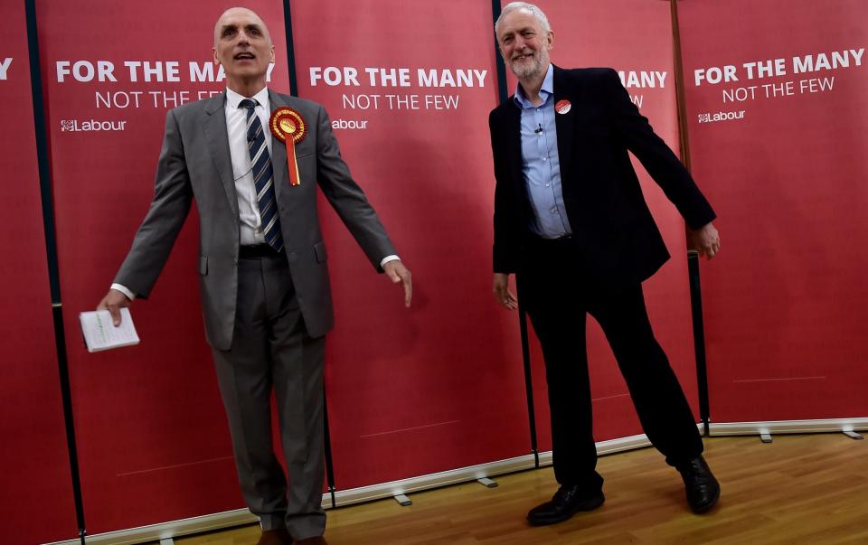 Jeremy Corbyn and Chris Williamson - Hannah McKay