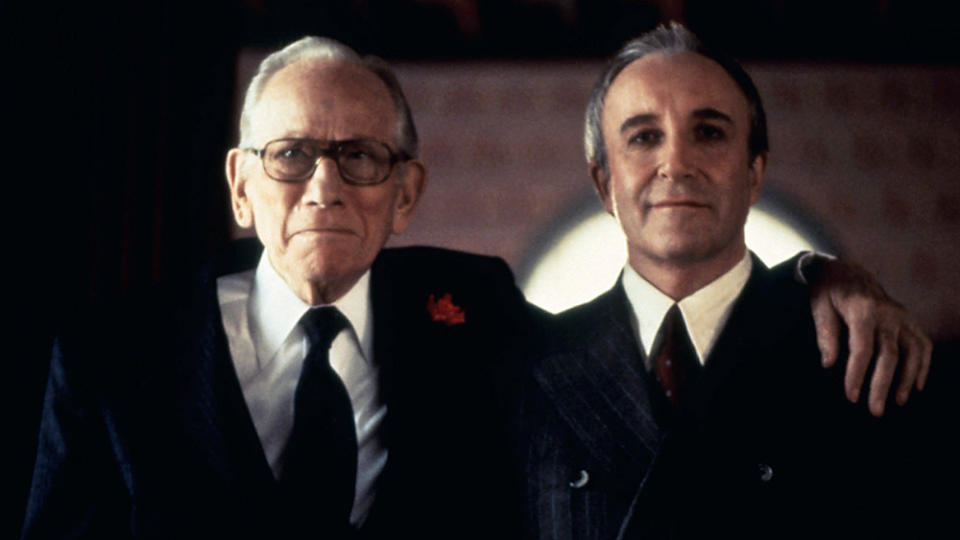 Peter Sellers (right) and Melvyn Douglas in 1979’s ‘Being There’ - Credit: United Artists/Courtesy Everett Collection