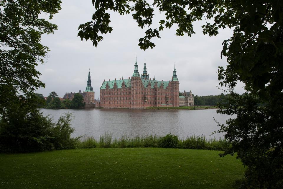 General view of Frederiksborg Castle aka Frederiksborg Slot