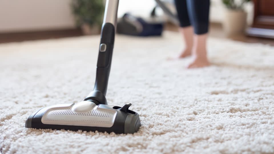 Use a high-efficiency HEPA filter when vacuuming, experts say. - scyther5/iStockphoto/Getty Images