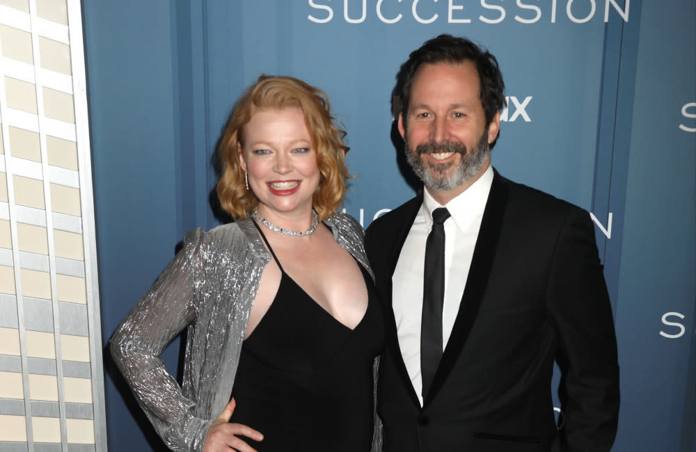 Sarah Snook has gushed she’s found her ‘soulmate’ in husband Dave Lawson credit:Bang Showbiz