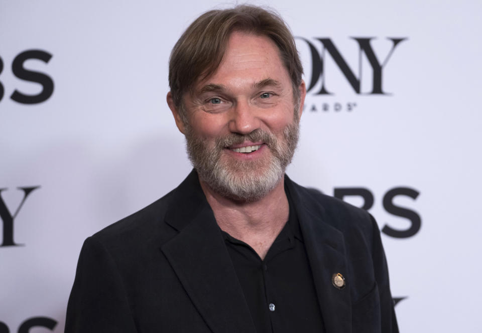 Richard Thomas participates in the 2017 Tony Awards Meet the Nominees press day at the Sofitel New York hotel on Wednesday, May 3, 2017, in New York. Now 71 and starring as lawyer Atticus Finch in a touring production of “To Kill a Mockingbird,” the former "The Waltons" star said he still hears fans call “Good night, John-Boy!” after each performance. “It’s kind of astonishing that we’re still talking about a show 50 years later,” he says. (Photo by Charles Sykes/Invision/AP)