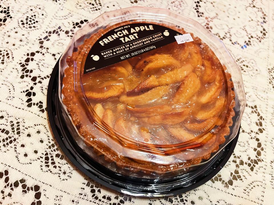 trader joes french apple tart