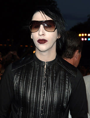 Marilyn Manson at the Disneyland premiere of Walt Disney Pictures' Pirates of the Caribbean: Dead Man's Chest