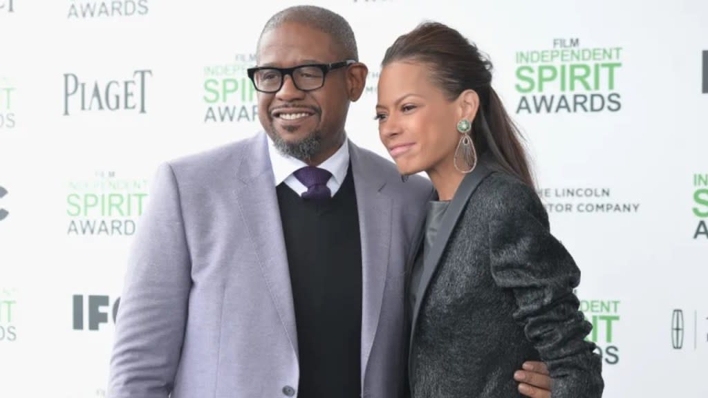 This 2014 photo shows actor/filmmaker Forest Whitaker (left) and Keisha Nash Whitaker, his wife at the time, attending the Film Independent Spirit Awards in Santa Monica, California. (Photo: Alberto E. Rodriguez/Getty Images)