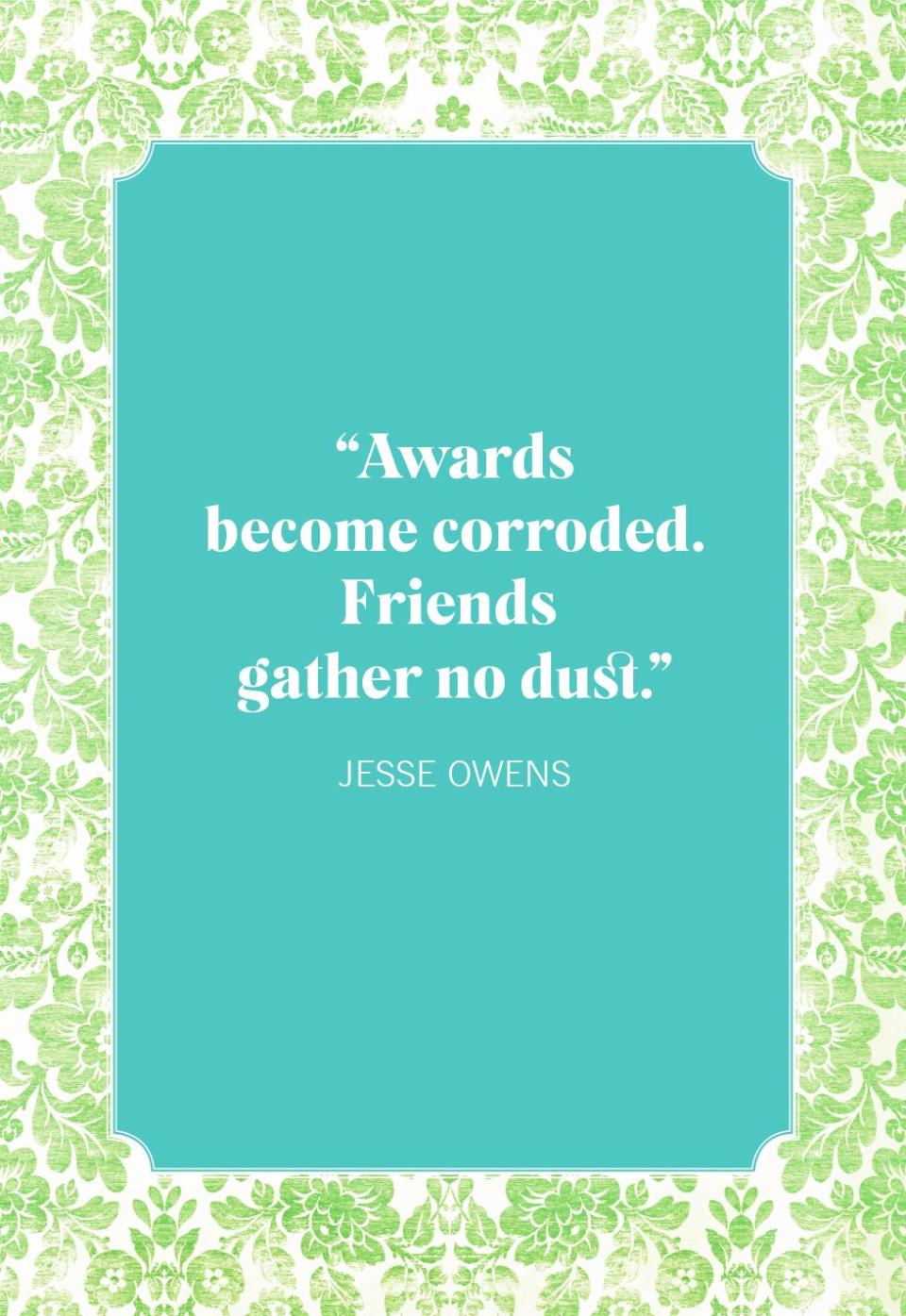 friendship quotes jesse owens