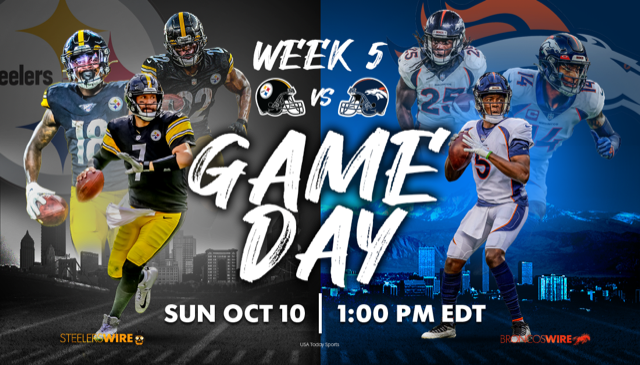 Broncos vs. Steelers: Live game updates from Twitter