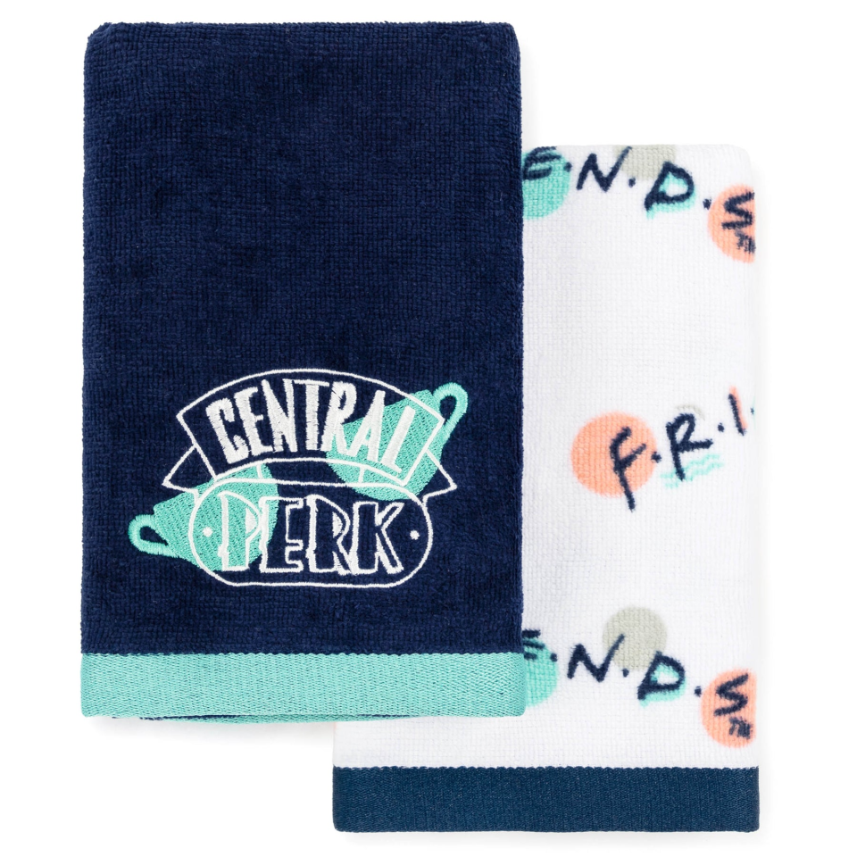 Friends Central Perk 2-Pc. Bath/Kitchen Hand Towel Set