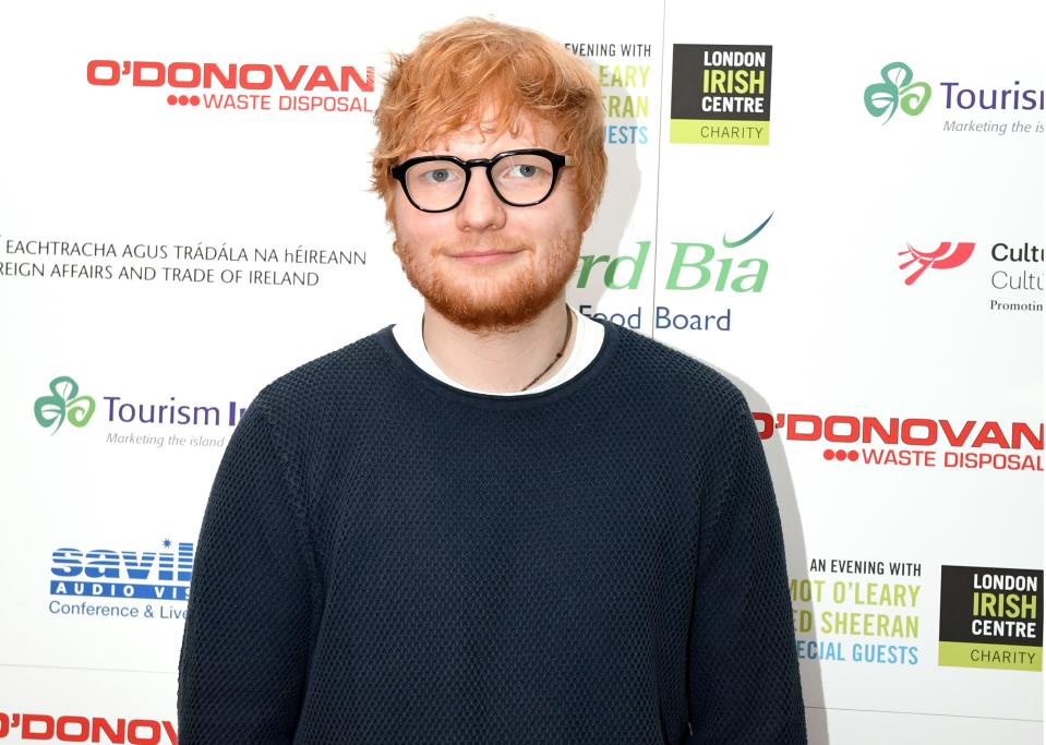 Ed Sheeran is being sued for allegedly stealing parts of a Mavin Gaye song. (PA)