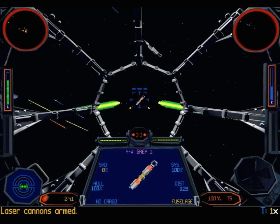 <p>In the mid-90s, LucasArts released a series of superb <i>Star Wars</i>-themed space simulations. The best of these (arguably) was <i>TIE Fighter</i>, which let you take a walk on the Dark Side as the pilot of your very own Twin Ion Engine fighter craft. From advanced campaign scripting to state-of-the-art (for the time) 3D graphics, <i>TIE Fighter</i> represented the best its genre had to offer and did its license proud. Impressive … most impressive.</p>