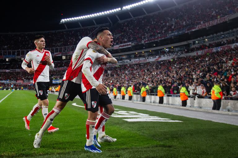 River debutó con un triunfo ante Central Córdoba en la Liga Profesional 2024