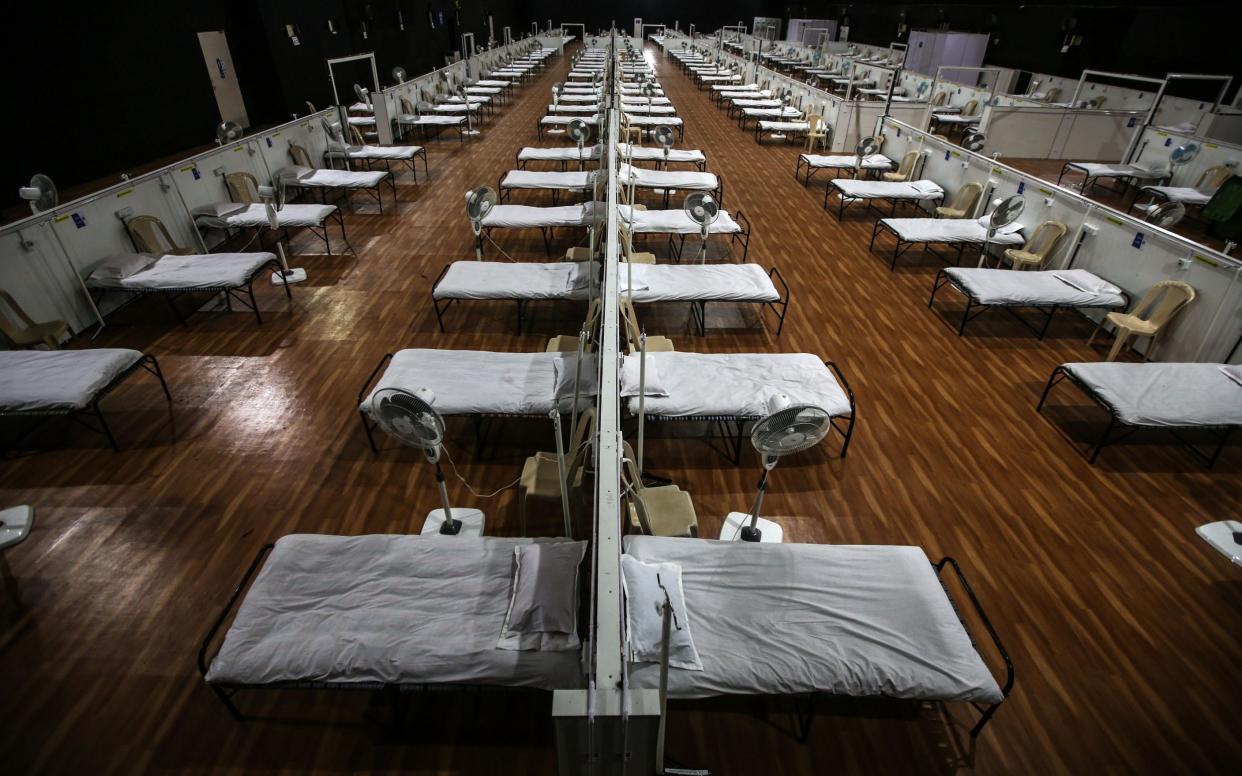 Large quarantine centres have been set up across India (file photo) -  DIVYAKANT SOLANKI/EPA-EFE/Shutterstock