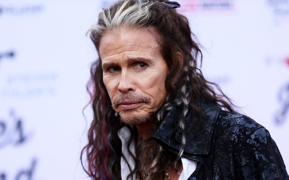 Close up of Steven Tyler