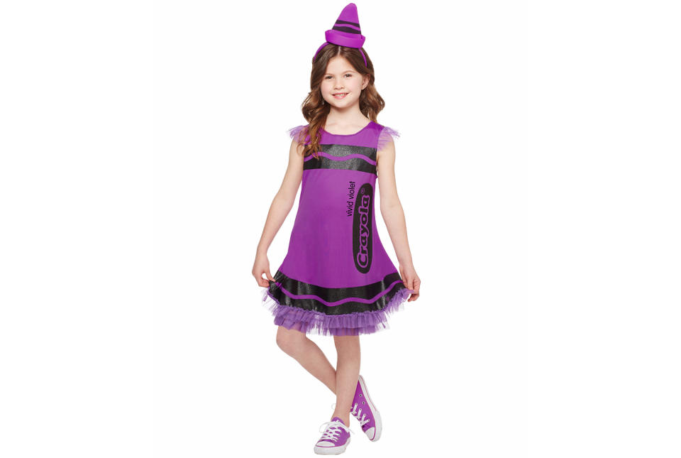 Vivid Violet Crayon Costume