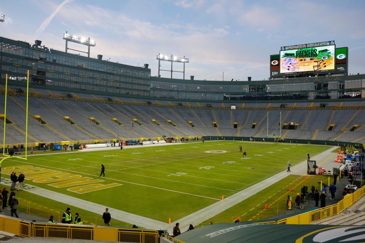 soccer at lambeau field