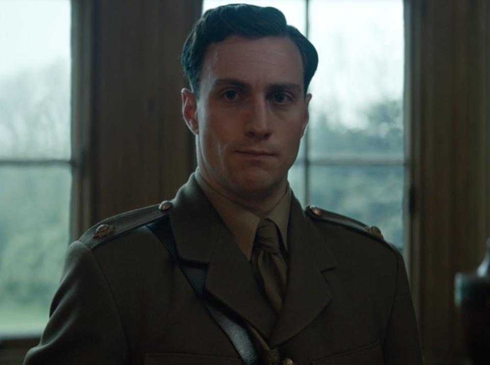 Aaron Taylor-Johnson in "The King's Man."