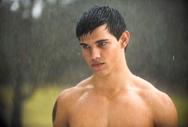 Twilight Sexiest Moments: Taylor Lautner topless in the rain. Nuff said.