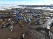 <p>The Oceti Sakowin protest camp near the site of the Dakota Access pipeline in Cannon Ball, N.D. Gov. Doug Burgum and the U.S. Army Corps of Engineers have set a Feb. 22 deadline for demonstrators to vacate and clean up the camp. (Photo: North Dakota Joint Information Center/handout via Reuters) </p>