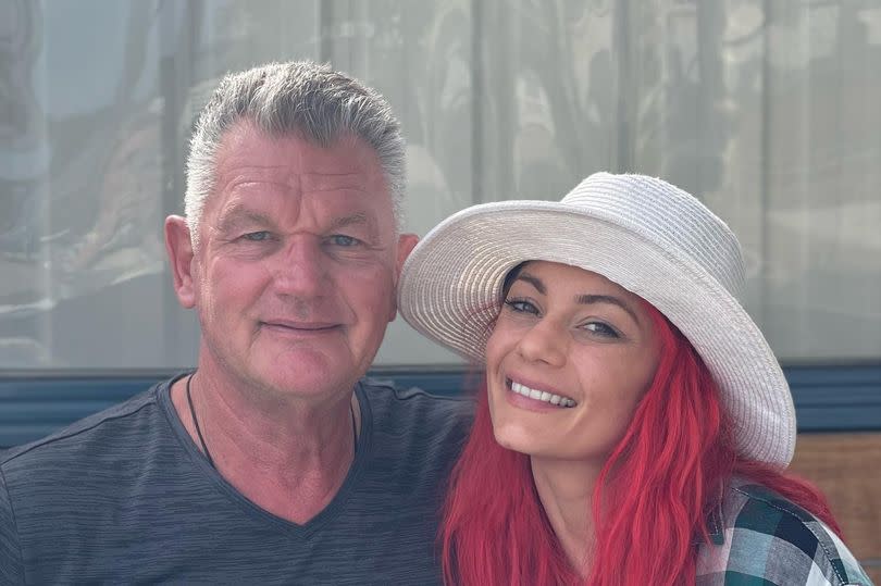 Strictly Come Dancing star Dianne Buswell shares update from her dad