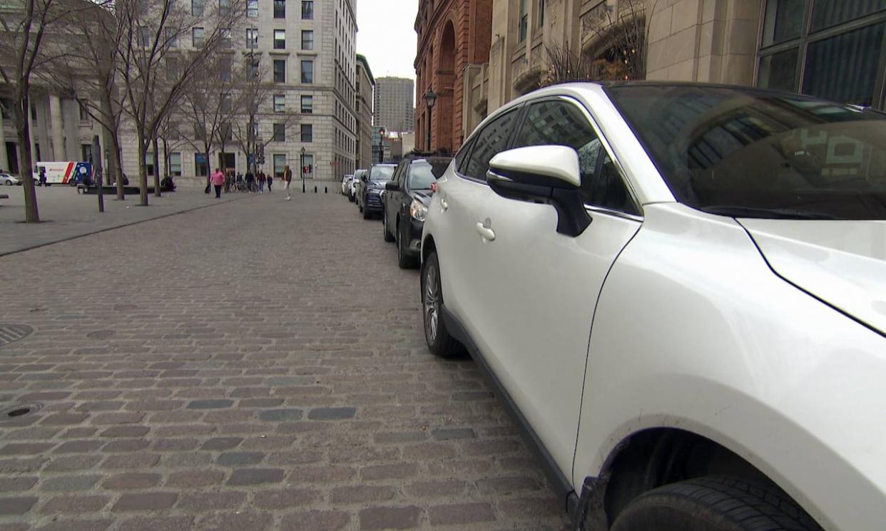 With summer coming, and tens of thousands of visitors expected,  Old Montreal Community Patrol wants to see stricter enforcement.   (CBC - image credit)