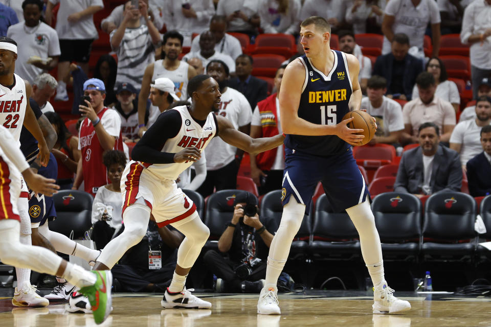 The Nuggets ran away in Game 4 Friday night in Miami to take a 3-1 series lead in the NBA Finals.