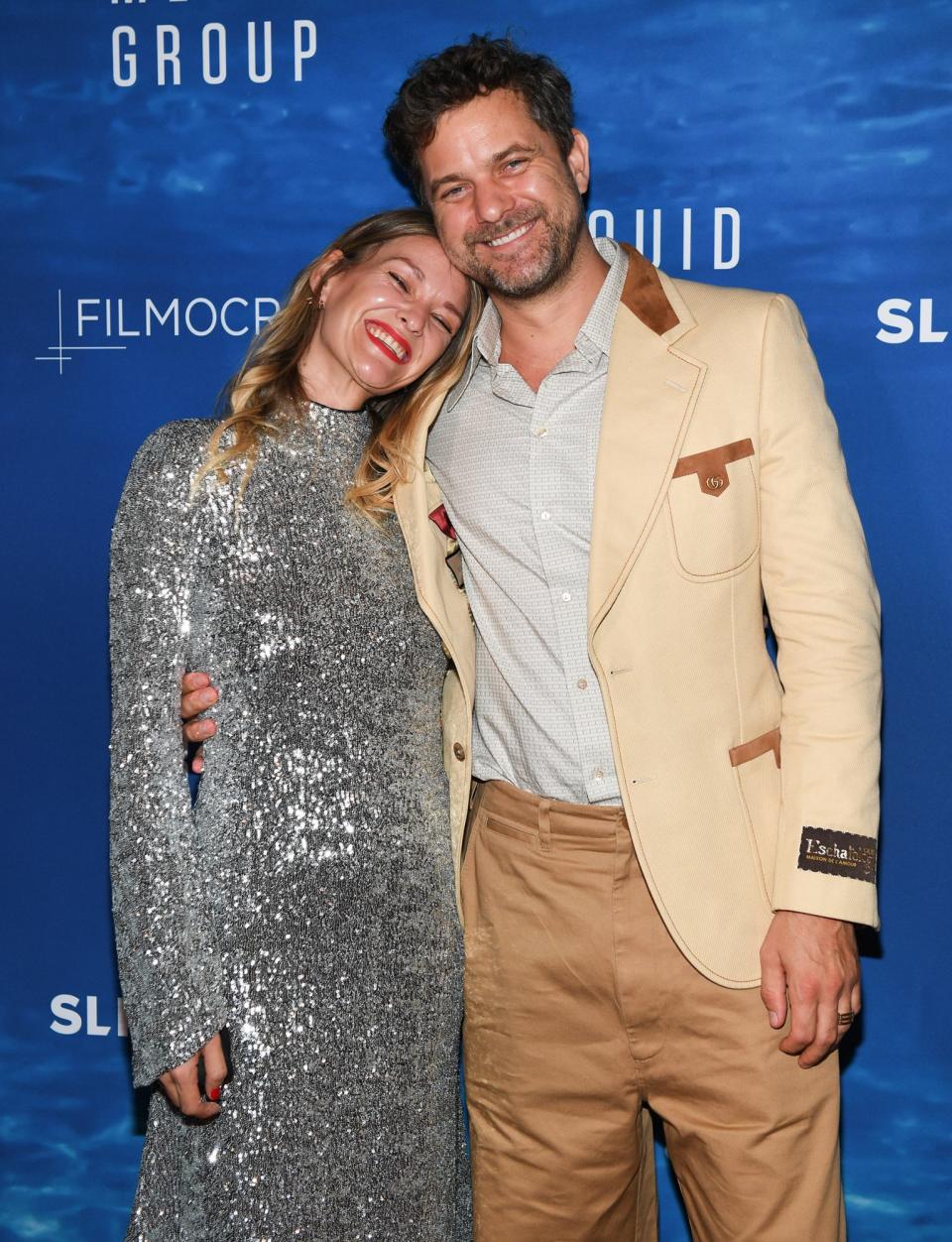 <p>Joshua Jackson and sister Aisleagh Jackson share a sweet moment as Liquid Media Group hosts <em>The Big Splash</em> held at Windsor Arms Hotel on Sept. 13 in Toronto.</p>