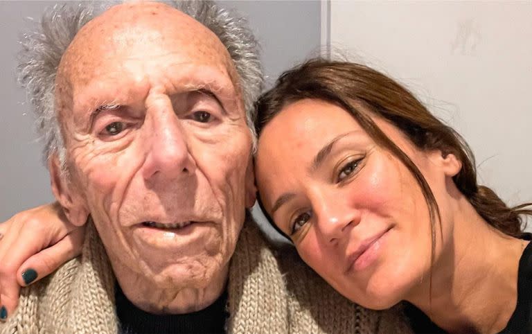 El profundo dolor de Paula Chaves tras la muerte de su abuelo Kaki: “Gracias por enseñarme hasta tu último día”. Foto/Instagram: chavespauok