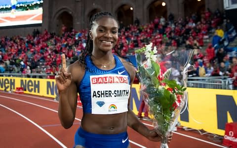 All eyes will be on Britain's Dina Asher-Smith to see what she can achieve in Doha - Credit: GETTY IMAGES