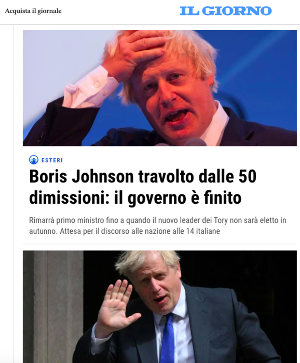  (Il Giorno)